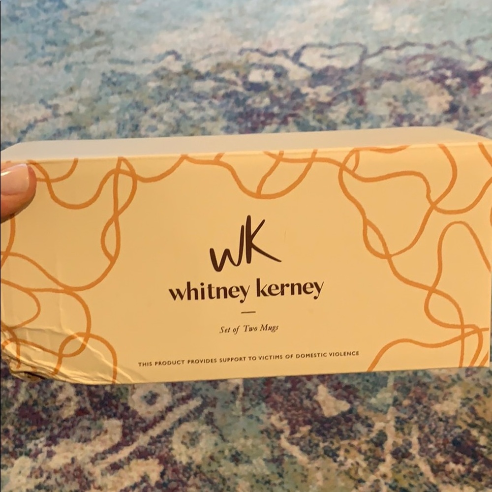 BNIB Whitney Kerney mugs!